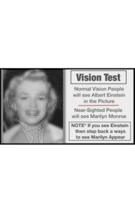 Картинка: Альберт Эйнштейн и Мерилин Монро