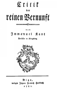 Картинка: Критика чистого разума