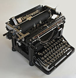 Картинка: Пишущая машинка