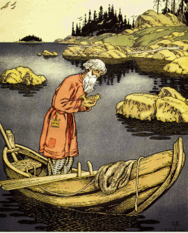 Картинка: Сказка о рыбаке и рыбке